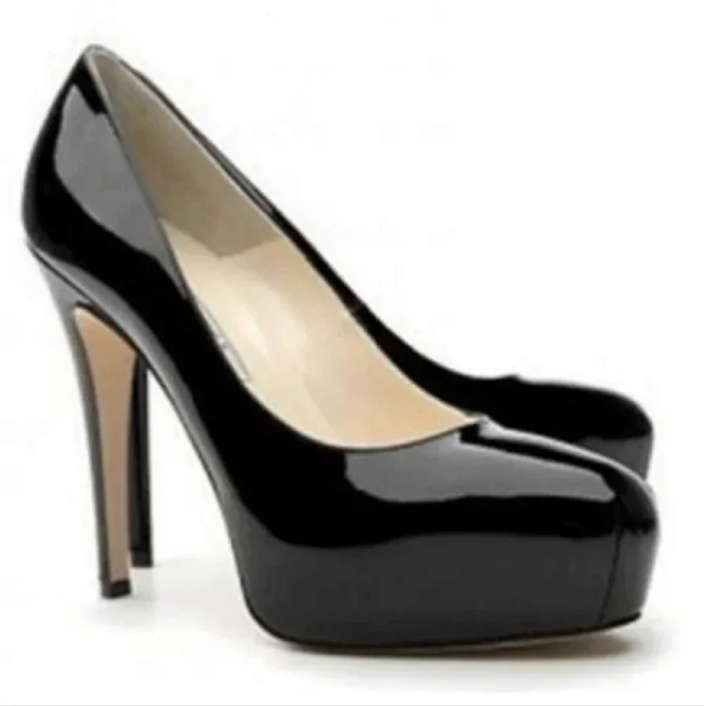 BRIAN ATWOOD Black Platform Pumps - Picture 9 of 11